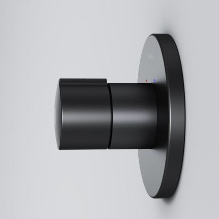 F85A65722 X-Joy TouchReel Смеситель для душа АМ.РМ монтируемый в стену, чёрный
