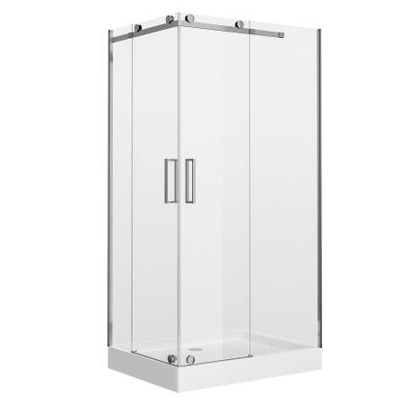 Душевое ограждение Grossman GR-1110R Cosmo 110*90*190 прямоугольник, двери раздвижные