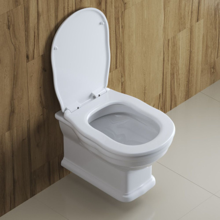 Унитаз подвесной безободковый BelBagno BOHEME BB115CH/BB115SC