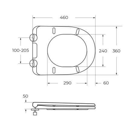 Унитаз подвесной безободковый BelBagno SFERA-R BB046CHR/BB902SC