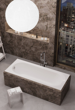 Акриловая ванна Alba Spa Baline ВПР0020000100 прямоугольная 160х70