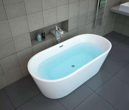 Акриловая ванна отдельностоящая Cerutti SPA SELLA 170x75