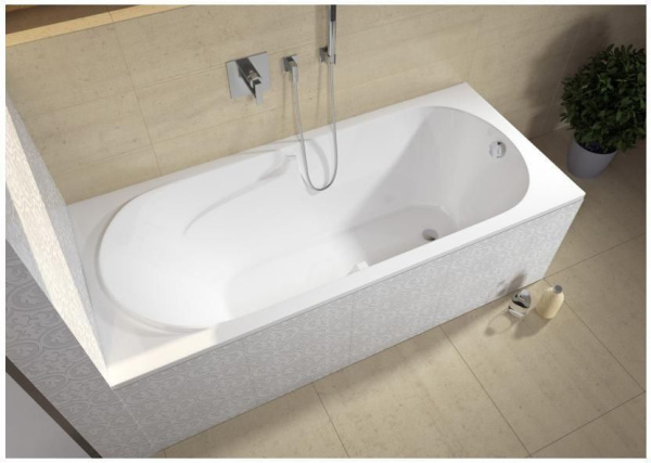 Акриловая ванна с усиленным каркасом и сифоном Riho Future XL 190x90 BC3200500000000