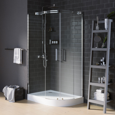 Душевое ограждение Grossman GR-4121L Galaxy 120*90*190 двери раздвижные