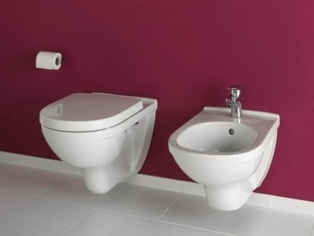 Унитаз подвесной Villeroy&Boch O.novo 5660H101 с сиденьем