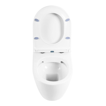 Унитаз подвесной безободковый BelBagno MARINO BB105CHR/BB870SC