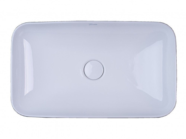 Накладная раковина Pestan Fluenta Round Washbasin 40008299 в комплекте с донным клапаном