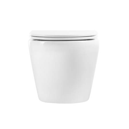 Унитаз подвесной безободковый BelBagno SFERA-R BB046CHR/BB870SC