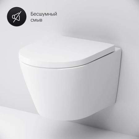 C741701SC Sense Подвесной унитаз AM.PM FlashClean с сиденьем микролифт
