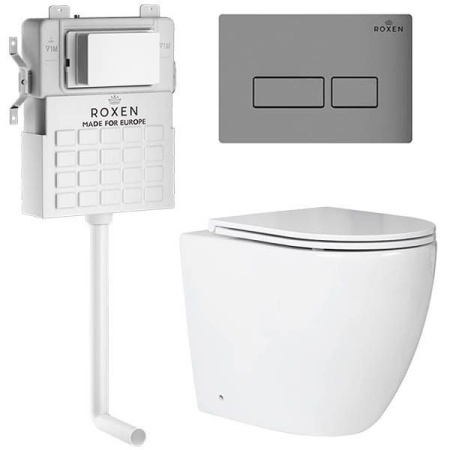 Комплект 5 в 1 RoxenBath Attach  967059 (состоит из: 710215, Caspia 410280M; 650185-01)