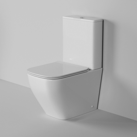 Унитаз Grossman Style GR-4453S (620х365х830) напольный безободковый с тонкой крышкой
