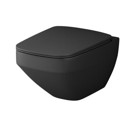 C50A1700MBSC Inspire V2.0 Подвесной унитаз AM.PM FlashClean с сиденьем микролифт, черн мат