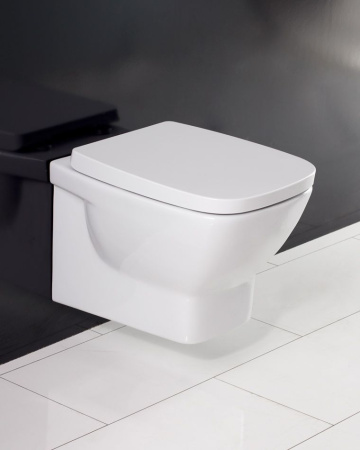 Унитаз подвесной безободковый BelBagno LAGO BB128CH/BB128SC