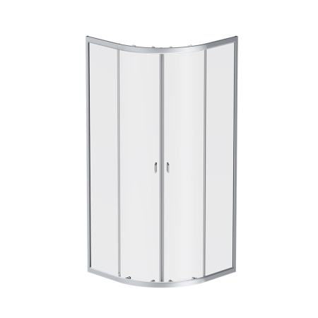 W88G-205-080MT64 X-Joy Twin Slide,  Душевое ограждение AM.PM без  поддона, 80x80, профиль мат хром