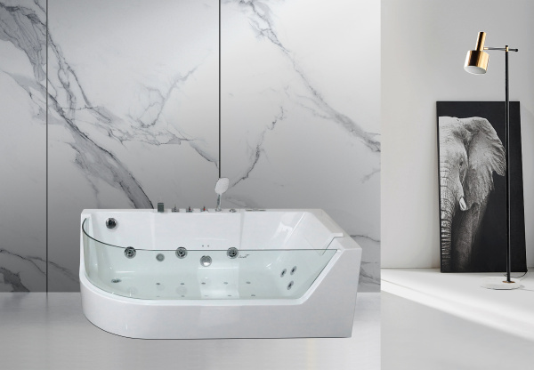 Акриловая ванна с гидромассажем Cerutti SPA C-403R 170x80