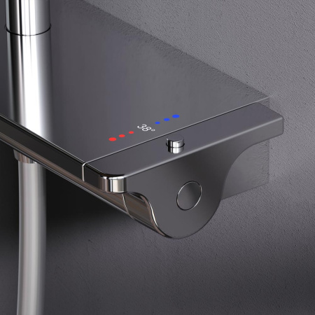 Душевая система AM.PM F0770A400 Spirit V2.0 с термостатом