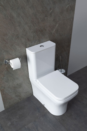 Чаша напольного унитаза Allen Brau Infinity 4.21012.20 белый глянец