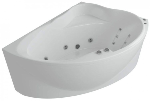 Акриловая ванна Aquatek Альтаир 160x120 ALT160-0000047 правая вклеенный каркас
