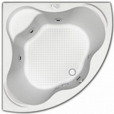 Акриловая ванна Aquatek Галатея 135x135 GAL135-0000022, с фронтальным экраном