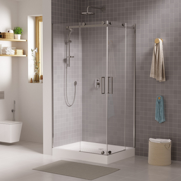 Душевое ограждение Grossman GR-1120L Cosmo 120*90*190 прямоугольник, двери раздвижные