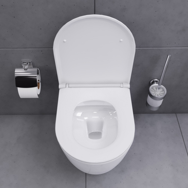 DX86C1700SC Sirius Подвесной унитаз Damixa безободковый с сиденьем микролифт