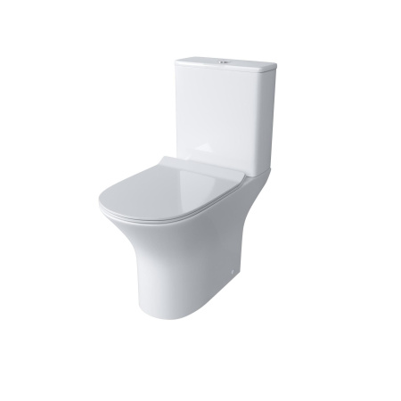 Унитаз Grossman Classic GR-4465S (650х340х790) напольный безободковый с тонкой крышкой