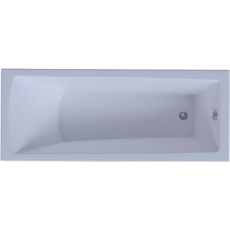Ванна акриловая Aquatek Либра New 150 x 70 см LIB150N-0000009 с фронтальным экраном, белая, слив справа