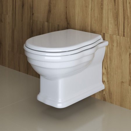 Унитаз подвесной безободковый BelBagno BOHEME BB115CH/BB115SC