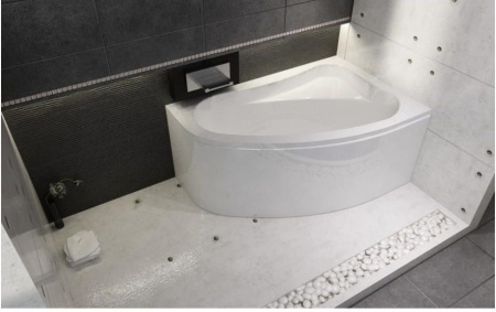 Акриловая ванна с ножками Riho Lyra 153x100 L BA6800500000000