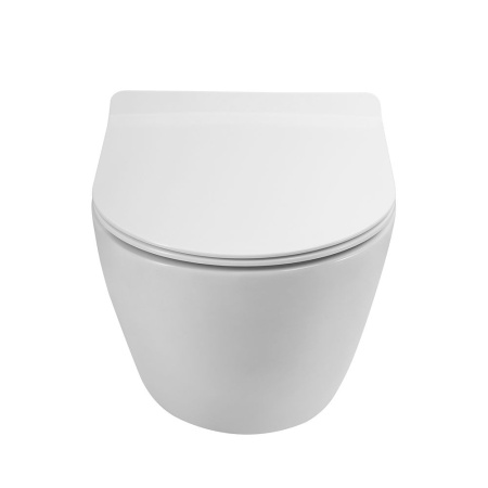 Унитаз подвесной безободковый BelBagno SFERA-TOR BB046CH-TOR/BB2111SC