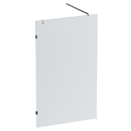 W94UWI-120-F1-MTE X-Joy Душевая перегородка AM.PM 120x195, стекло прозр. 8 мм + покрытие, фурнитура мат хром