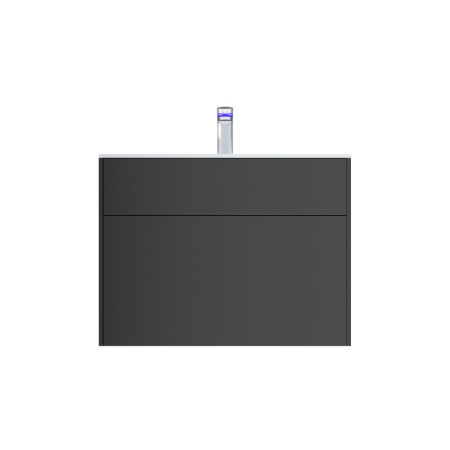 M50AFHX0803GM Inspire V2.0 База под раковину AM.PM, подвесная, 80 см, 3 ящика, push-to-open, графит матовый