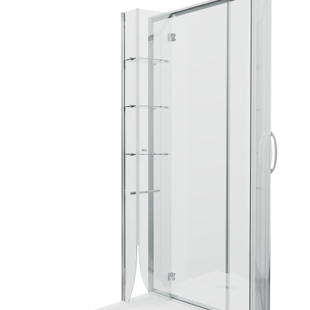 Душевое ограждение Grossman GR-9120L Classic 120*80*185 с поддоном, двери раздвижные