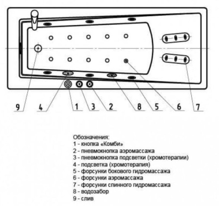 Акриловая ванна Aquatek Либра 170x70 LIB170-0000006