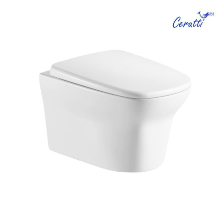 Унитаз AMI Aria подвесной безободковый Cerutti SPA CT8780