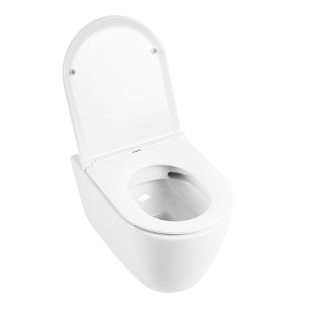 Унитаз подвесной безободковый BelBagno MARINO BB105CHR/BB870SC