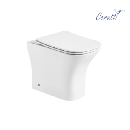 Унитаз VETTORE F приставной безободковый Cerutti SPA CT7841