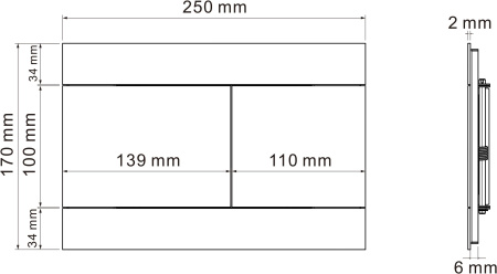Комплект 6 в 1 RoxenBath StounFix Dual Fresh 868617 (состоит из: 710200, Velar 420300GM, 530110-01B)