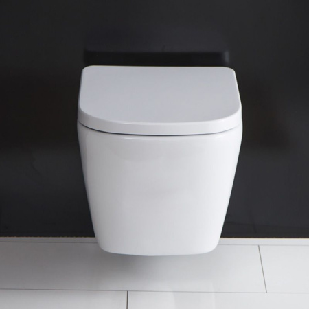 Унитаз подвесной безободковый BelBagno ALBANO BB120CHR/BB120SC