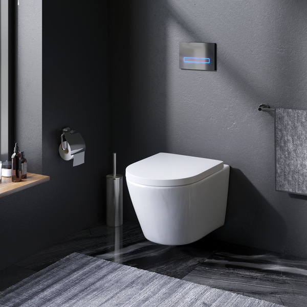 C741701SC Sense Подвесной унитаз AM.PM FlashClean с сиденьем микролифт
