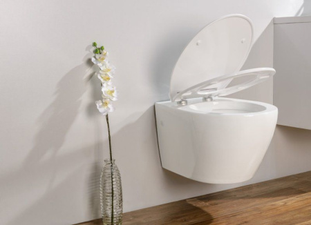 Унитаз подвесной безободковый BelBagno PROSPERO BB507B/BB2020SC