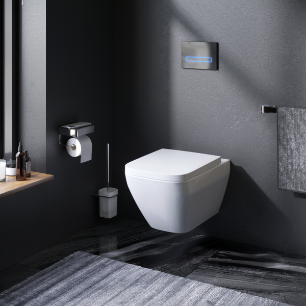 C701701SC Spirit V2.0 Square Подвесной унитаз AM.PM FlashClean с сиденьем микролифт