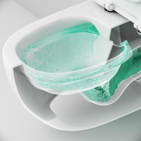 C111700SC Awe Подвесной унитаз AM.PM FlashClean с сиденьем микролифт