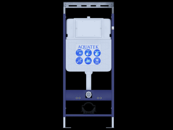 Комплект инсталляции с унитазом AQUATEK ЕВРОПА Easy Fix