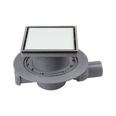 Точечный трап Pestan Confluo Standard 15х15 White Glass 2 13000094