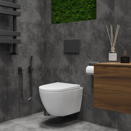 Подвесной унитаз RoxenBath Antares Tornado 530185-02 Rimless Soft Close