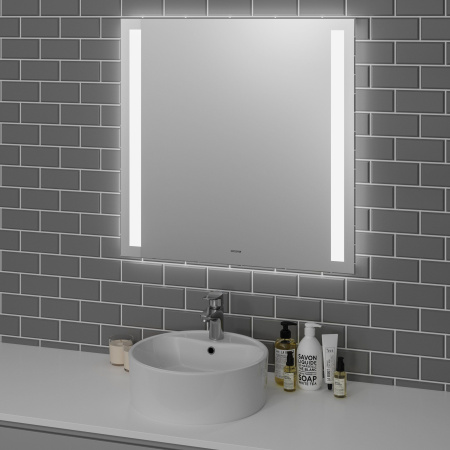 Зеркало Grossman NORMA 109080 (900x800x45) LED с механическим выключателем