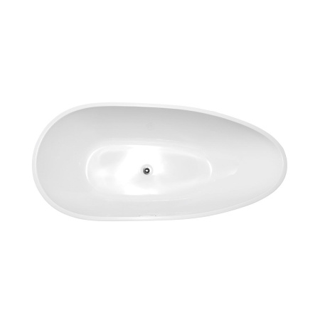 Ванна акриловая Vincea VBT-422-1700, 1700*800*600 цвет белый, слив-перелив в комплекте, хром