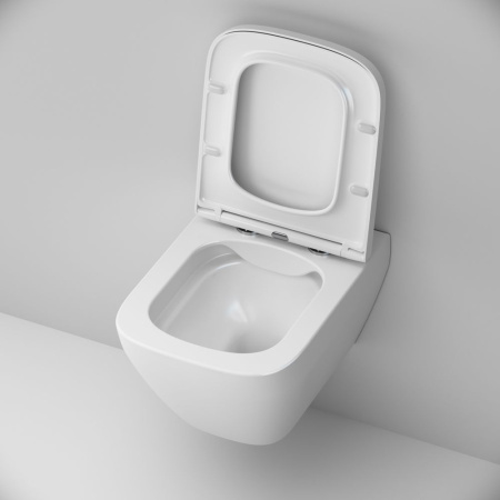 C701701SC Spirit V2.0 Square Подвесной унитаз AM.PM FlashClean с сиденьем микролифт