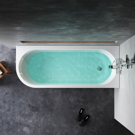 W94A-170R70W-A X-joy Ванна акриловая AM.PM угловая правосторонняя 170x70 см